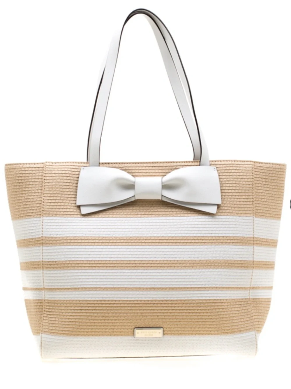 Kate Spade Clement Street Striped Tote with Bow